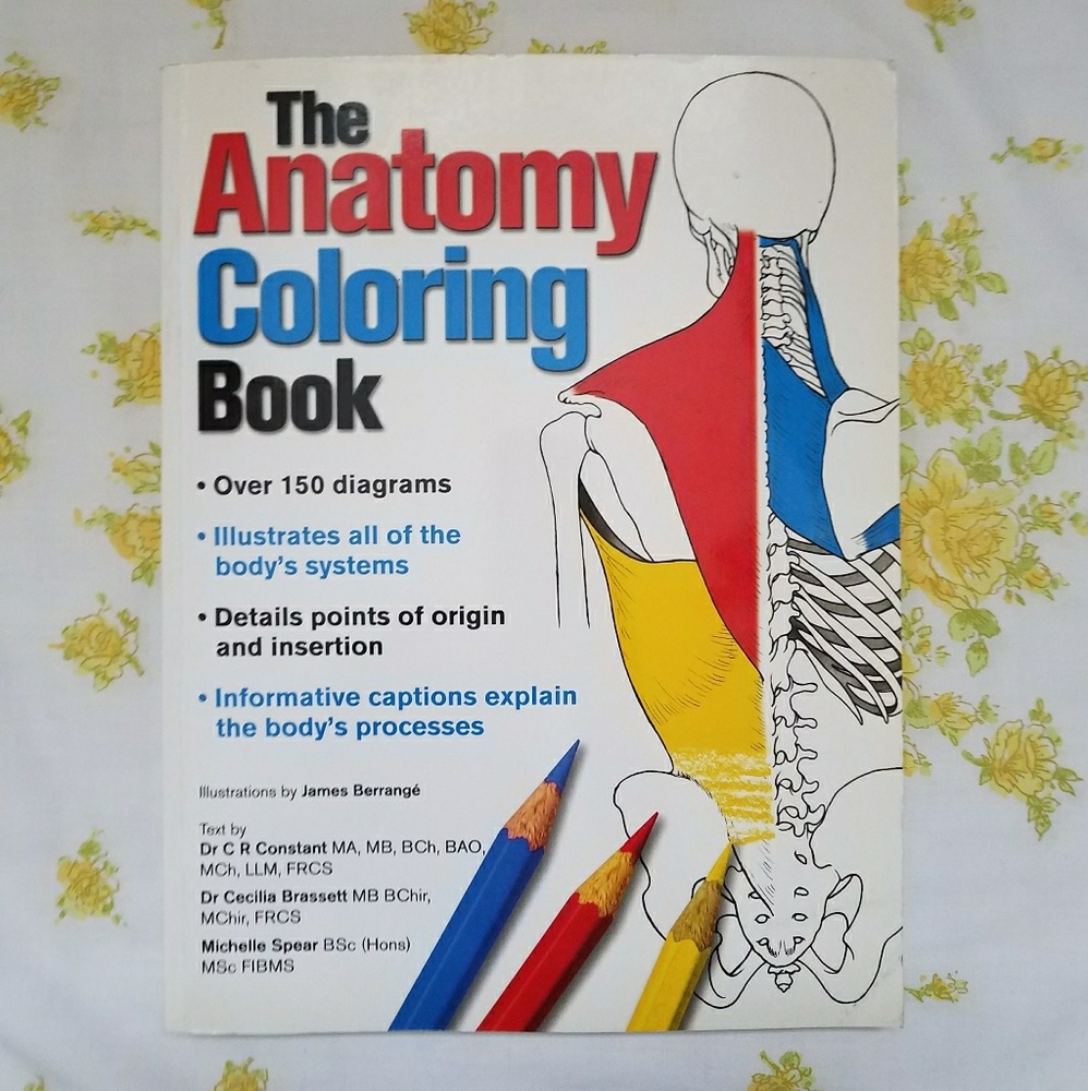 Anatomy coloring book